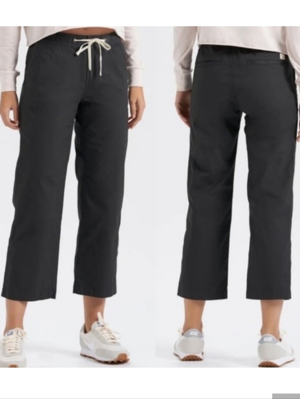 VUORI Women's Ripstop Wide Leg Pants in Charcoal Sz XS NWOT
